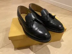 REGAL タッセル付きローファー 黒