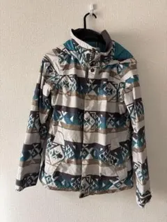 BURTON 幾何学模様 スノーボードウェア Mサイズ