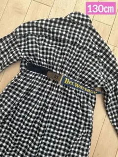 美品☆1回のみ☆デニム&ダンガリー☆シャツ☆130