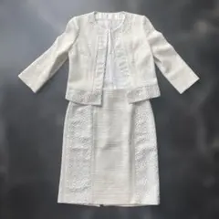 アナイ ANAYI スーツ セットアップ ツイード レース 38