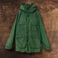 70s USA製 Woolrich マウンテンパーカー 古着 M グリーン