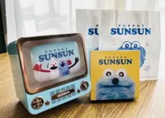 PUPPET SUNSUN テレビ型缶 チョコアソート　セット