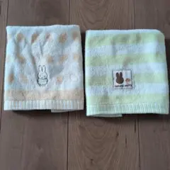 新品　未使用　ミッフィー　ウォッシュタオル2枚セット