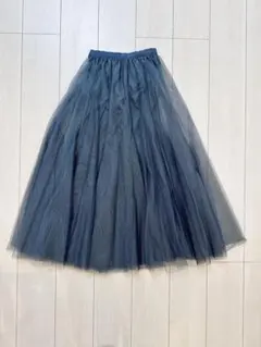 【美品】fifth フィフス　チュールスカート　ロング