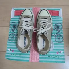 CONVERSE ベージュ ローカットスニーカー