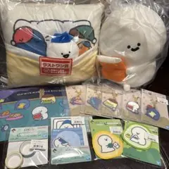お文具といっしょ 一番くじ ぬいぐるみ 小物トレイ ハンドタオル