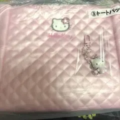 新品 ハローキティ セット 一番くじ カオハナ ピンクキルト ストラップサンリオのサムネイル