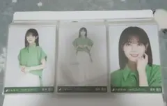 乃木坂46　岩本蓮加　緑白コーデ　コンプ