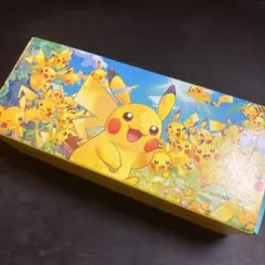 ポケモンカードゲーム ロングカードボックス ピカチュウ大集合