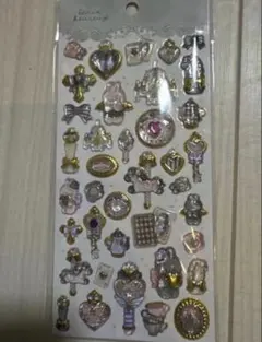 うさぎカミオジャパン立体シールゴシック