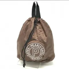 新品！PEARLY GATES　パーリーゲイツ　ポケッタブルリュック　エコバッグのサムネイル