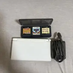 ニンテンドーDS Lite ホワイト 本体とゲーム3本