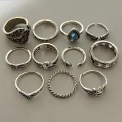 スプーンリング シルバーリング y2kヴィンテージ archive 古着