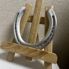 アルミニウム製 馬蹄型 置物