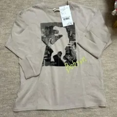 Bobson 恐竜プリント 長袖カットソー 140