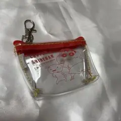 クレヨンしんちゃん 三角クリアポーチ キーホルダー