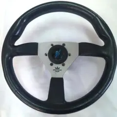 【当時物・美品】PERSONAL ステアリング フラットタイプ シルバー 35φ Yahoo!オークション -「personal ステアリング」の落札相場・落札価格