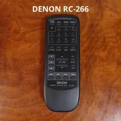 DENON RC-266 CDプレイヤー用リモコン 動作品のサムネイル