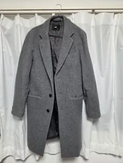 HARE チェスターコート グレー Sサイズ