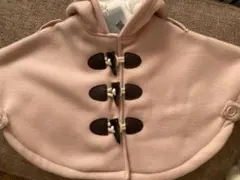 RAT-A-TATR 裏ボア ダッフル フード付きポンチョ 80