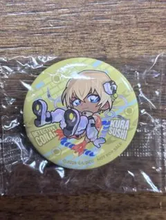 名探偵コナン くら寿司　 缶バッチ 安室透