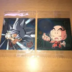 ドラゴンボールウエハース シール　2枚