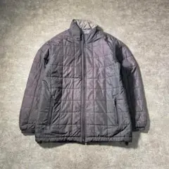 ZAS4 メンズ　キルティングジャケット　黒　古着