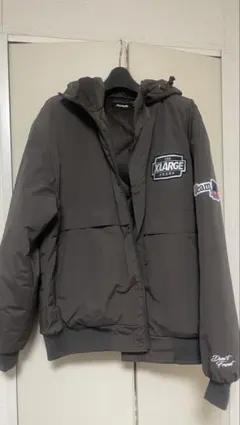 XLARGEダークブラウン ダウンジャケット