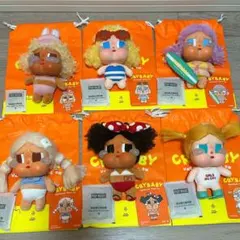 CRYBABY Vacation Mode On シリーズ ぬいぐるみ6体セット