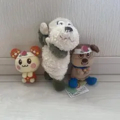 【希少】ワンワン　いないいないばあ　うーたん、ジャンジャン桃太郎人形ぬいぐるみ