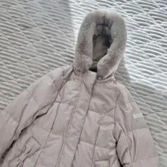 未使用　メゾピアノ　ダウンコート　フード取り外し可　ファー付き