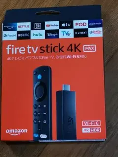 新品未使用　Fire TV Stick 4K Max 16GB Amazonが新世代「Fire TV Stick 4K Max」と「Fire TV Stick 4K」を発表