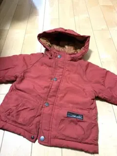 BREEZE ダウンジャケット　赤　90cm