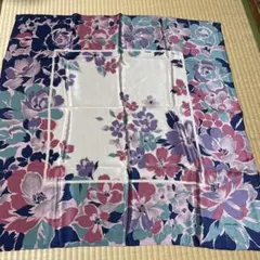 pierre cardin 花柄スカーフ