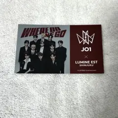 JO1 / ルミネイースト 新宿 コラボ ステッカー