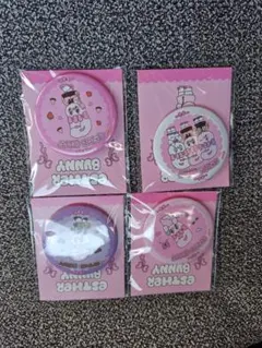 ESTHER BUNNY 缶バッジ 4個
