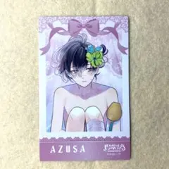 ディアラバ 無神アズサ　MILLENNIUM BEACH ポラ風ラメカード