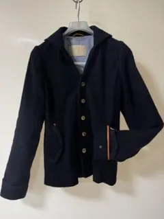 現行美品✨パラスパレス ウール100% ツイードジャケットコート Aライン