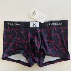 カルバンクライン　ローライズボクサー　L(M) 黒　ナイロンストレッチ　男性下着
