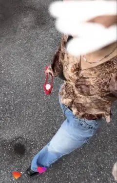 ヒョウ柄 Tシャツ