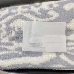 kashwere DOUBLE BLANKET/DAMASK