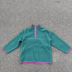 columaia Polartec ハーフジップ　フリース　ジャケット グリーン