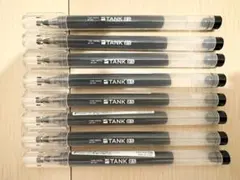 サンスター文具（sun-star)　ゲルペン　TANK（タンク）　ブラック　8本