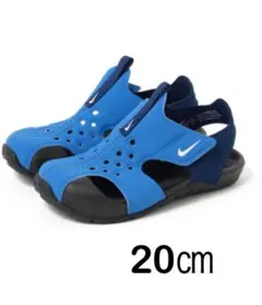 【20㎝】NIKE ナイキサンレイ プロテクト キッズサンダル　シューズ　青