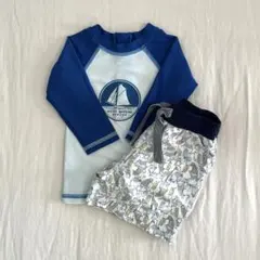 PETIT BATEAU ベビー水着セット 74cm