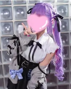 紫宮るな コスプレ衣装 ウィッグ フルセット ぶいすぽ - メルカリ