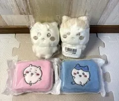 ぬいぱれっと　ミルクちいかわ　ハチワレ　マスコット ふわふわ　ミニポーチ　セット