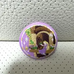 ディズニー 刺繍缶バッジ ラプンツェル