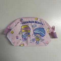 リトルツインスターズ ミニポーチ ピンク