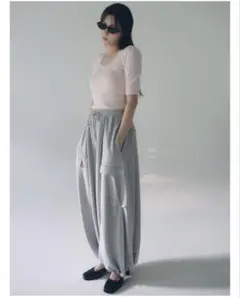 新品スナイデル ワイドデザインパンツ